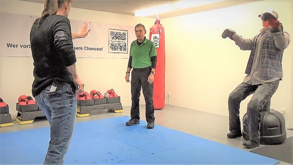 Pfefferspray Training